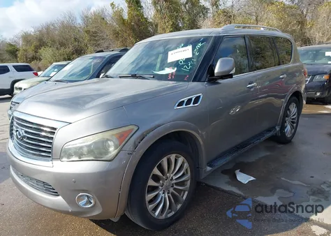 2012 Infiniti Qx56 from USA, damaged, VIN JN8AZ2NE2C9023200